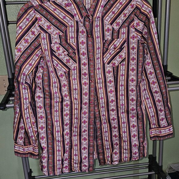 Cruel Girls Flashy Button down Size 14-16 - Picture 2 of 3